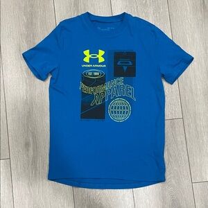 Under Armour Kids Blue Performance Tee